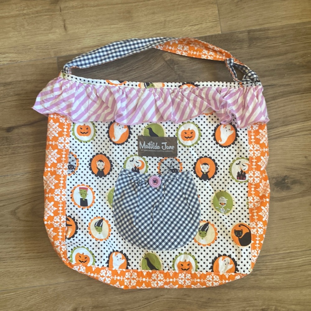 Matilda Jane Halloween Tote Candy bag